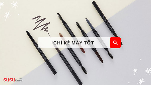 Chì kẻ mày tốt chống nước 2024 cho nàng tập tành make up