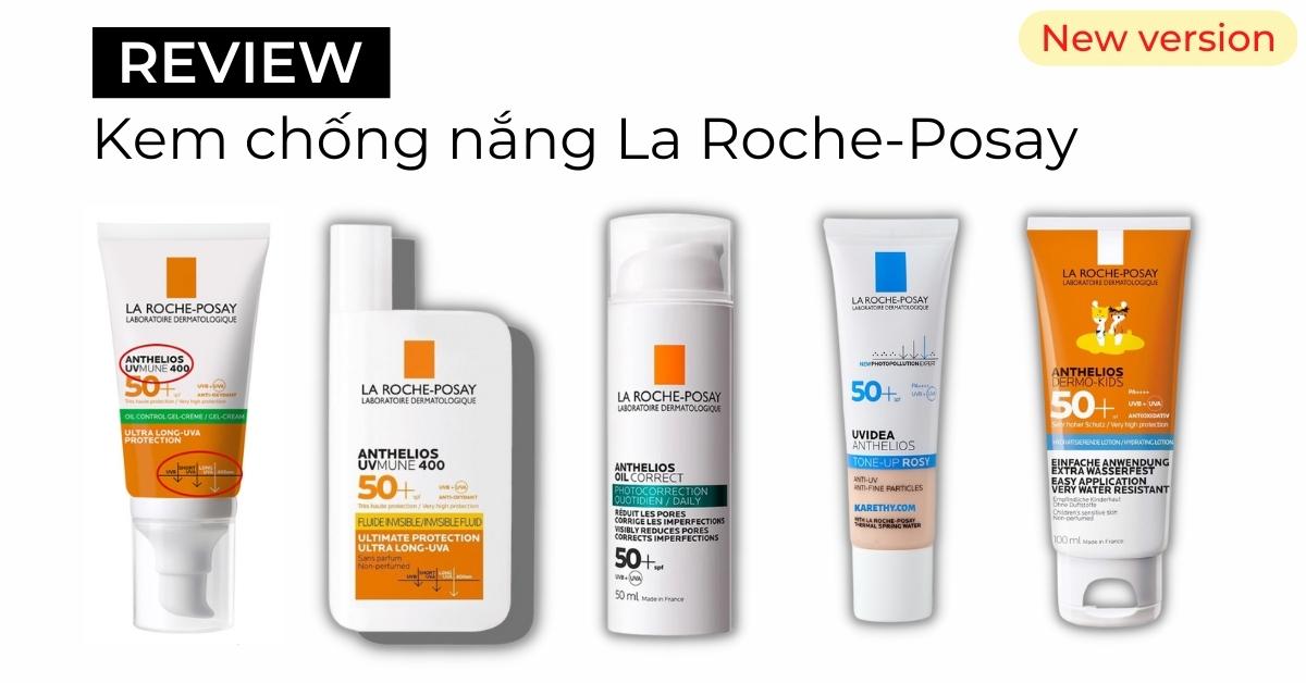 Review kem chống nắng La Roche Posay kiềm dầu 12h chống thâm nám