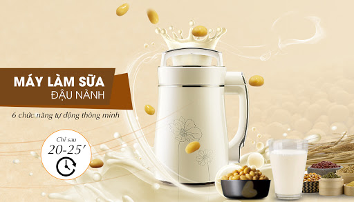 Bỏ túi 10 máy làm sữa đậu nành tốt nhất năm 2024 dành cho gia đình nhỏ