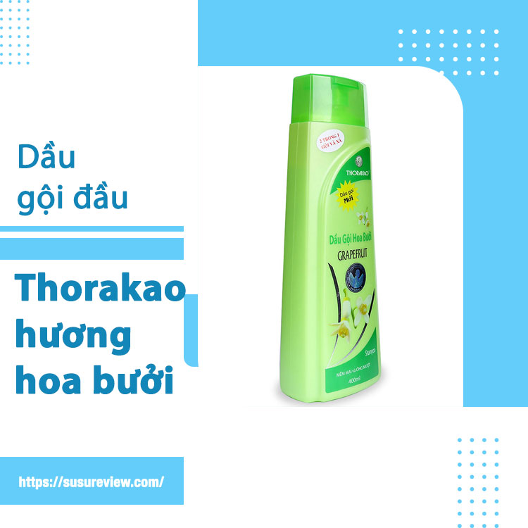 Dầu gội trị gàu Thorakao hương hoa bưởi