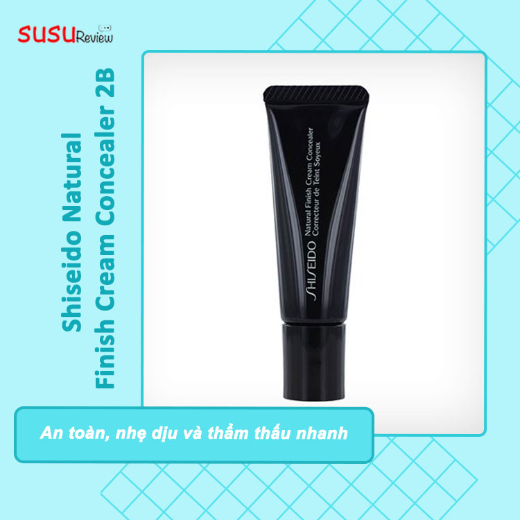 Shiseido Natural Finish Cream Concealer 2B