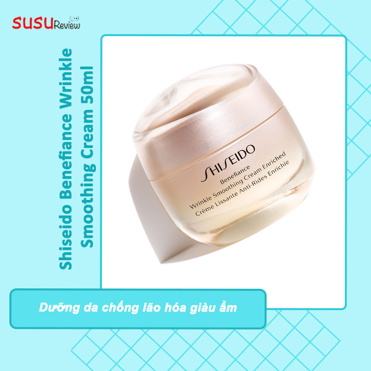 Kem dưỡng da chống lão hóa Shiseido Benefiance Wrinkle Smoothing Cream 50ml