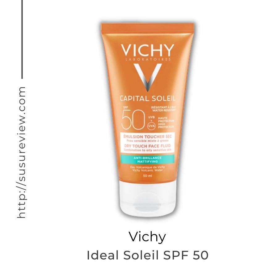 Kem chống nắng cho da mụn Vichy Ideal Soleil SPF 50