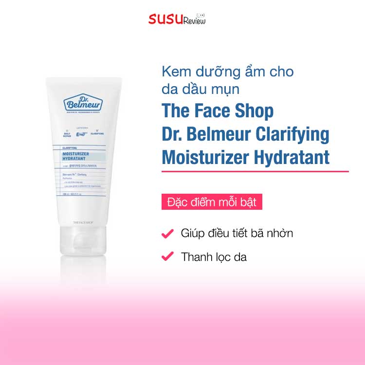The Face Shop Dr. Belmeur Clarifying Moisturizer Hydratant
