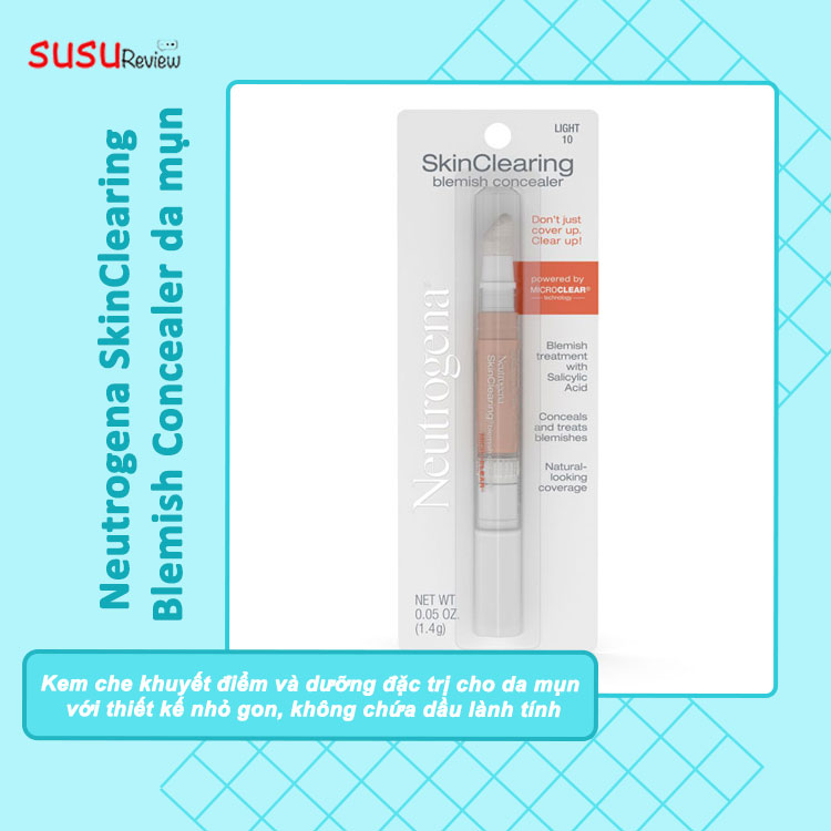 Neutrogena SkinClearing Blemish Concealer da mụn