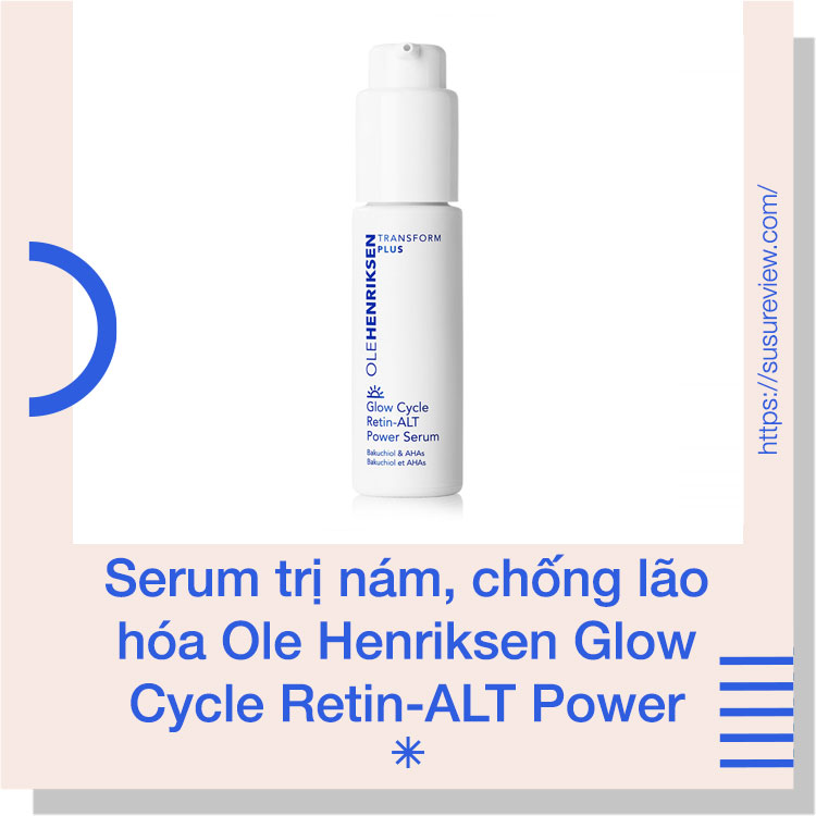 Serum trị nám, chống lão hóa Ole Henriksen Glow Cycle Retin-ALT Power 