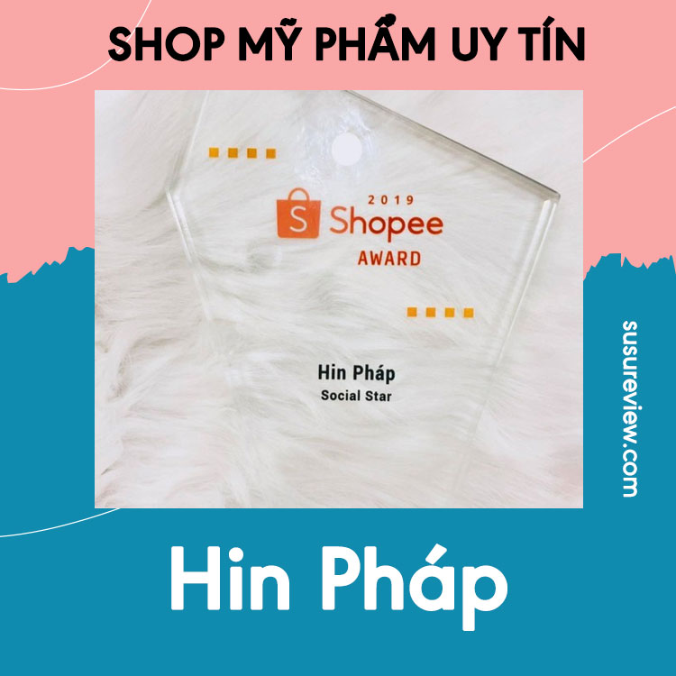 Shop bán mỹ phẩm trên shopee Hin Pháp