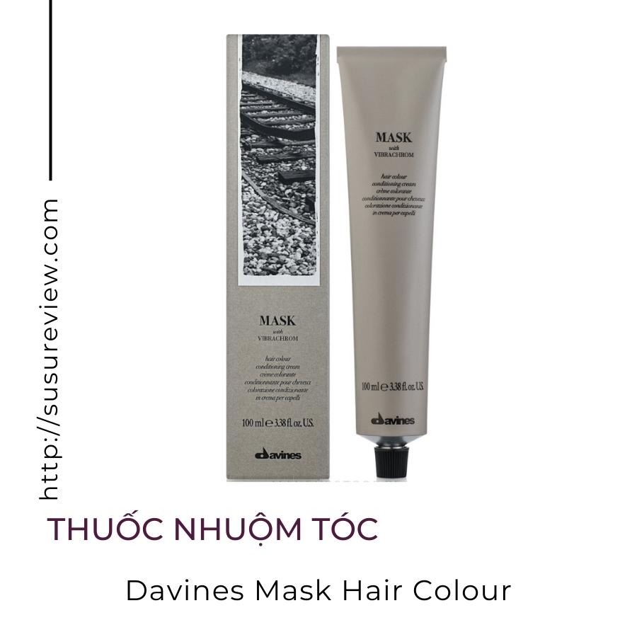 Thuốc nhuộm tóc Davines Mask Hair Colour được ưa chuộng bởi sự đa dạng màu sắc và độ bền màu tuyệt vời. Bạn có thể tìm thấy shade phù hợp nhất với phong cách của mình và thử nghiệm mà không phải lo lắng về tác hại cho tóc. Hãy xem hình ảnh để khám phá thêm về đầy đủ các sắc thái màu và kết quả nhuộm hoàn hảo.